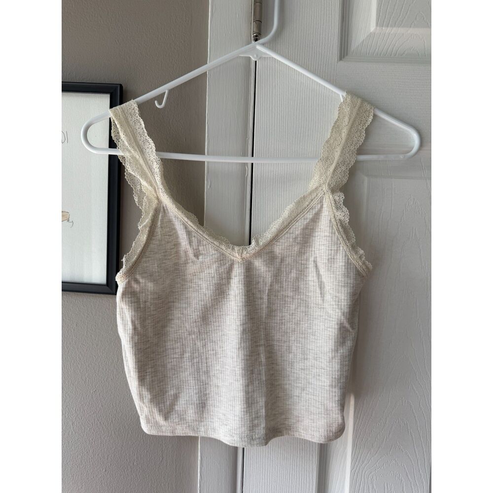 Cream Tank Top